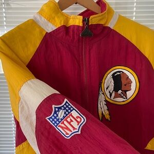RARE Apex-One Washington Redskins Puffer Jacket, Men's XL (Commanders)